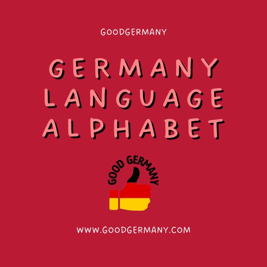 Germany Language Alphabet